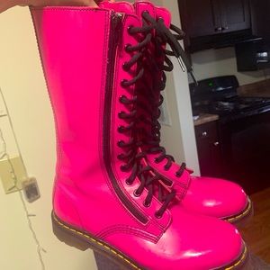 OG Tall Pink Doc Martens